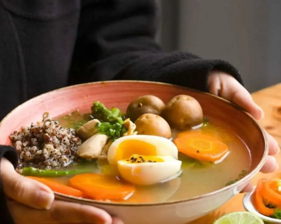 Guinea Pig Soup with Andean Herbs