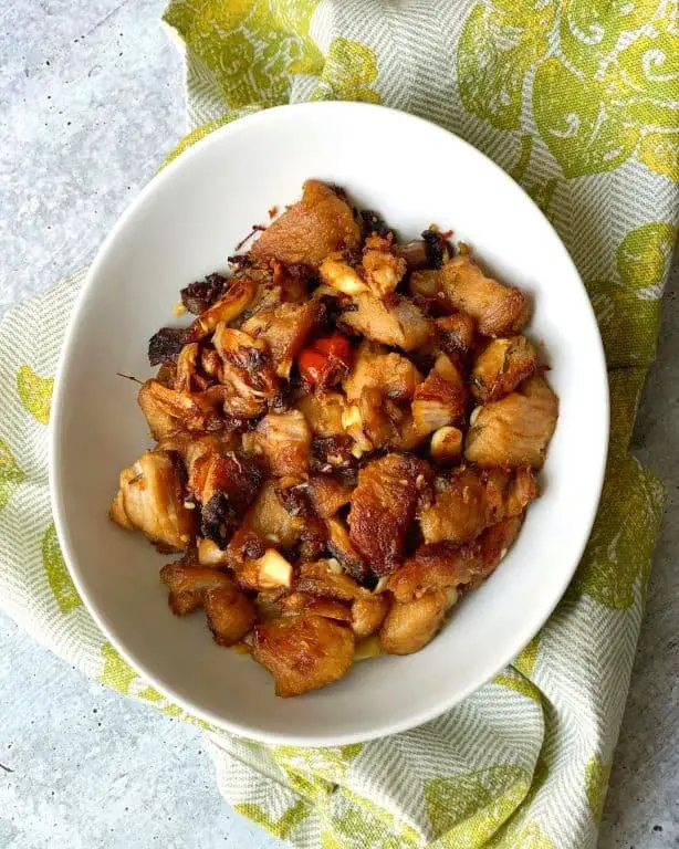 Guyanese Garlic Pork