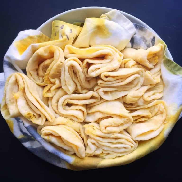 Guyanese Roti with Dhal Puri