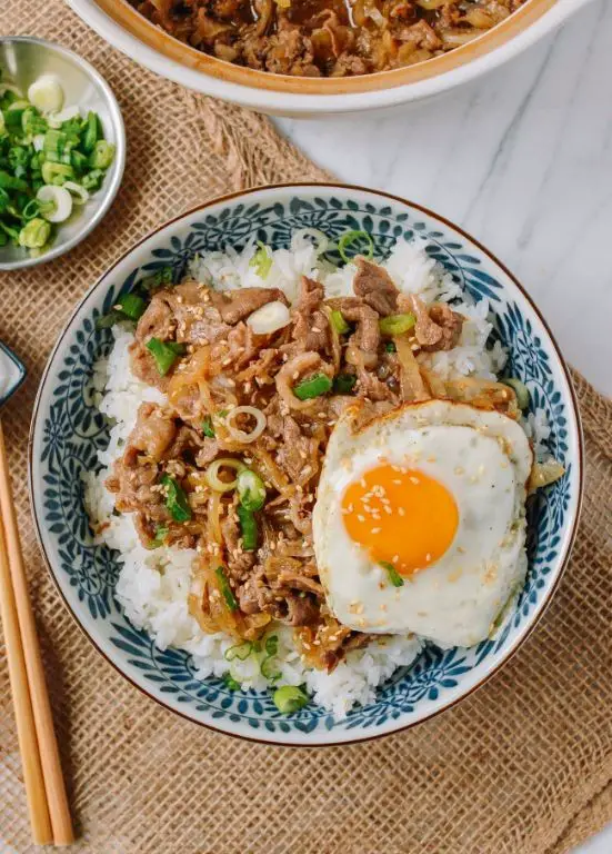 Gyudon Beef Bowl