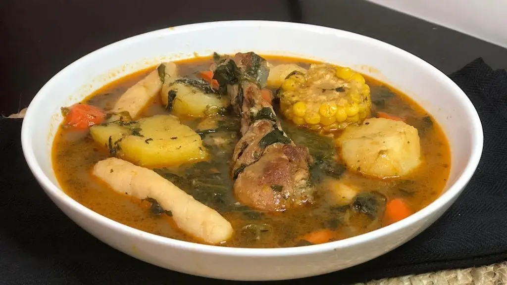 Haitian Chicken Soup with Dumplings