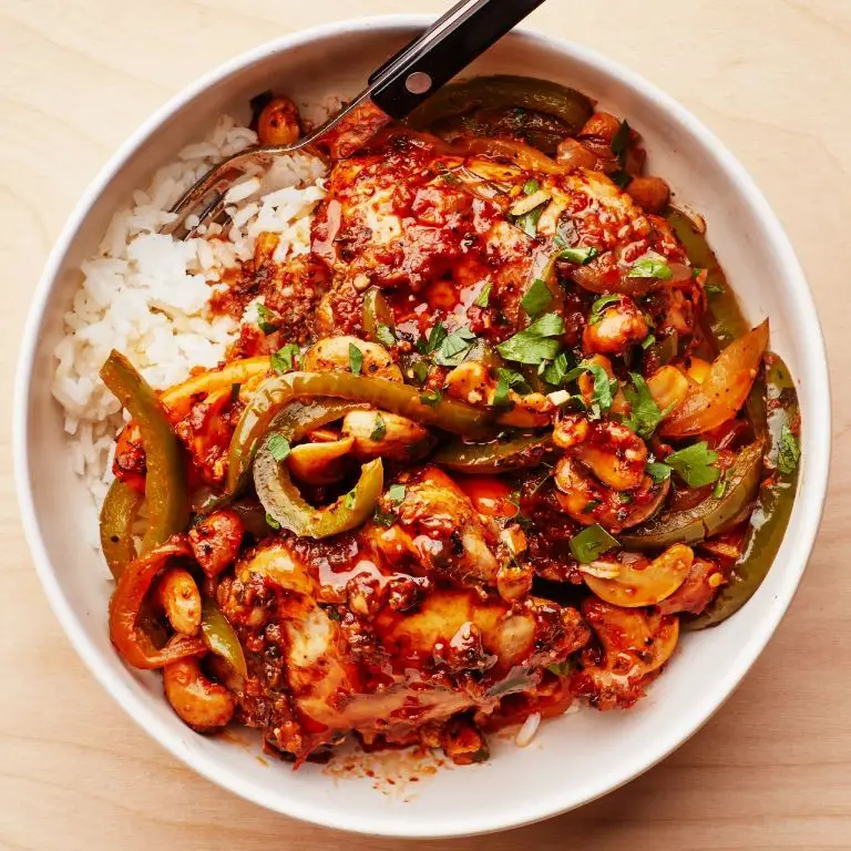 Haitian Chicken Stew with Cashews