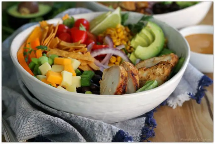Haitian Chicken and Avocado Salad