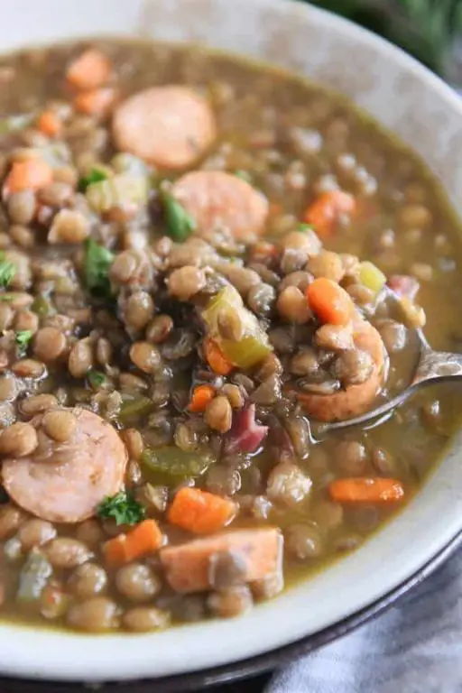 Ham Bone and Lentil Soup