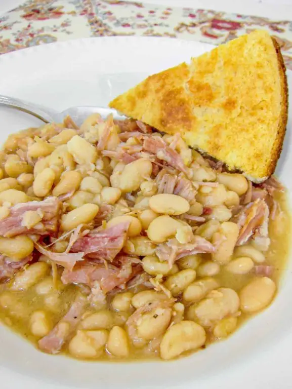 Ham Bone and White Bean Chili