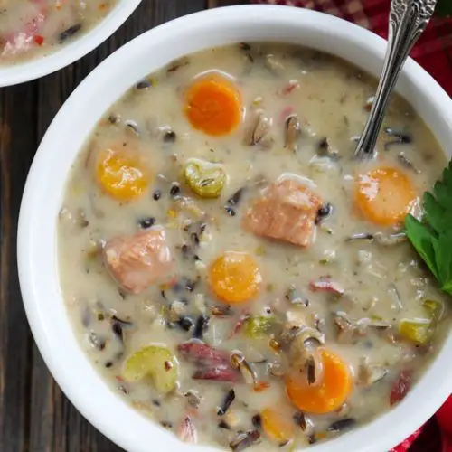 Ham Bone and Wild Rice Pilaf