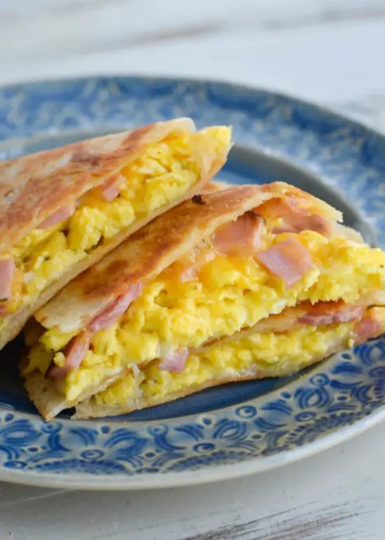 Ham and Cheese Quesadilla