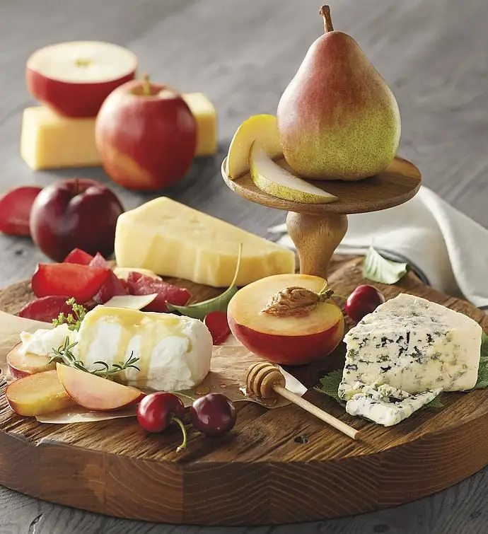Harry and David Fruit and Cheese Platter