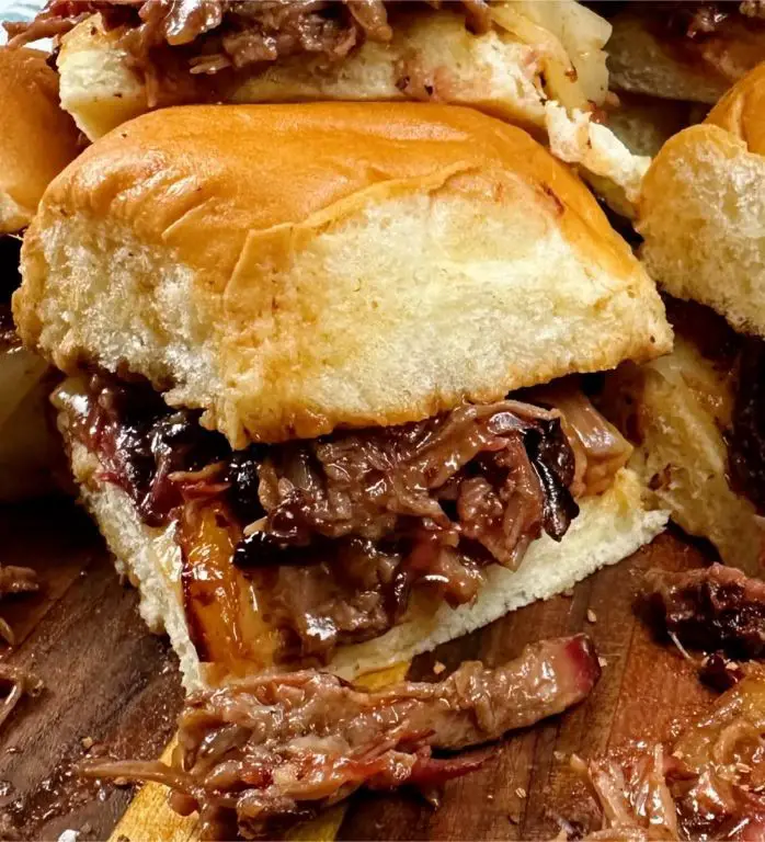 Hawaiian BBQ Beef Sliders