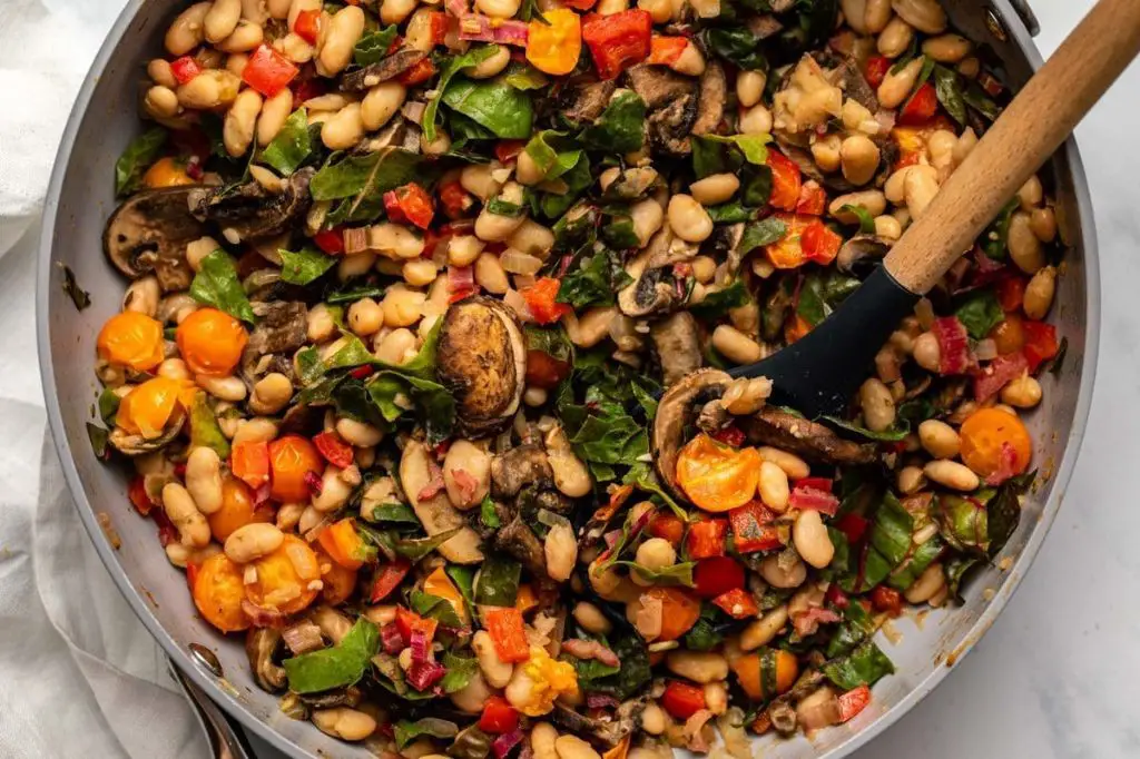 Healthy Bean and Veggie Stir-Fry