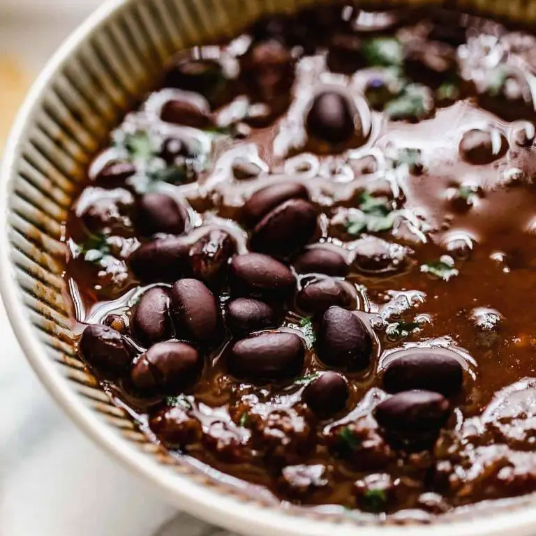 Healthy Instant Pot Black Bean Soup
