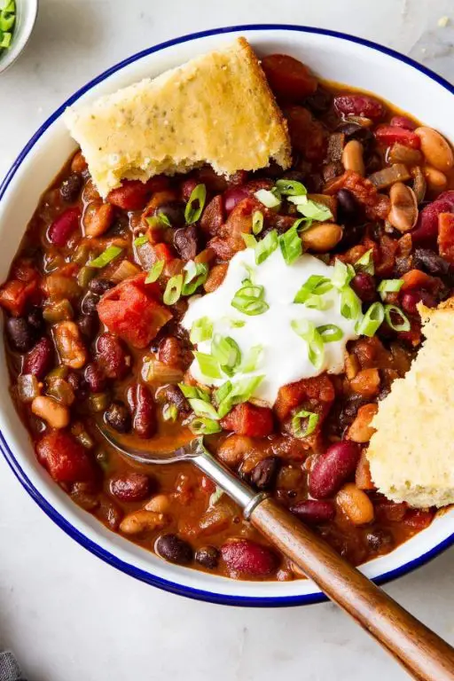 Healthy Three-Bean Chili