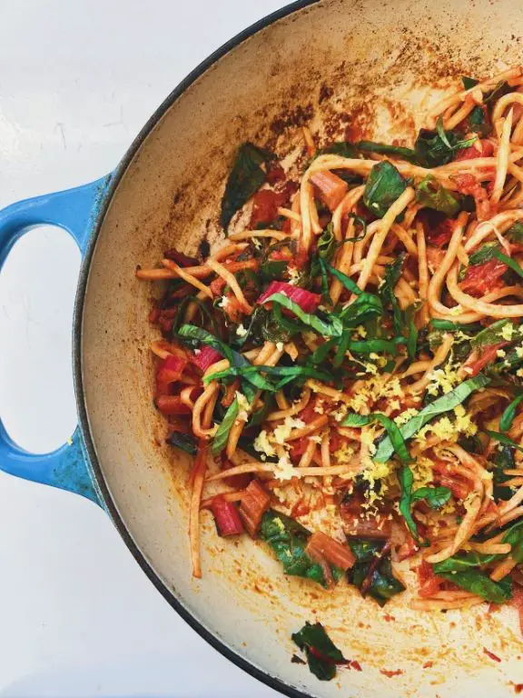 Hearts of Palm Pasta with Roasted Garlic and Herbs
