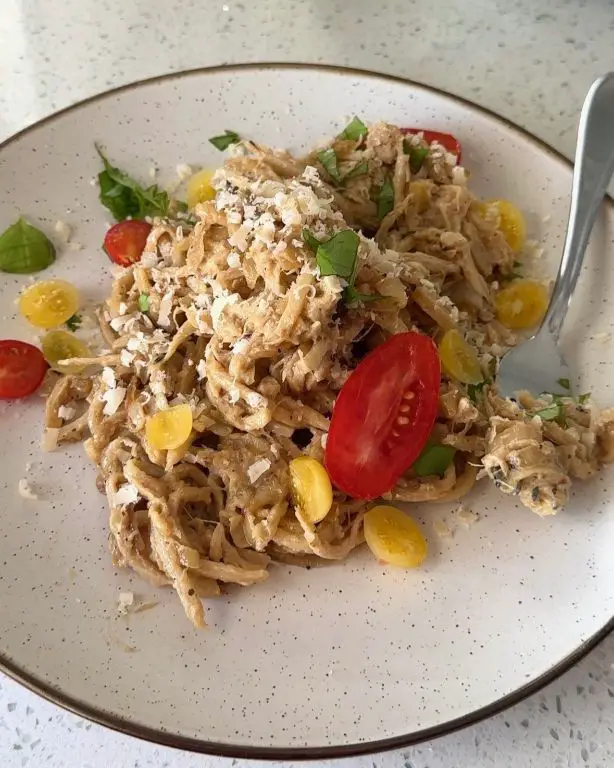 Hearts of Palm Pasta with Sun-Dried Tomatoes