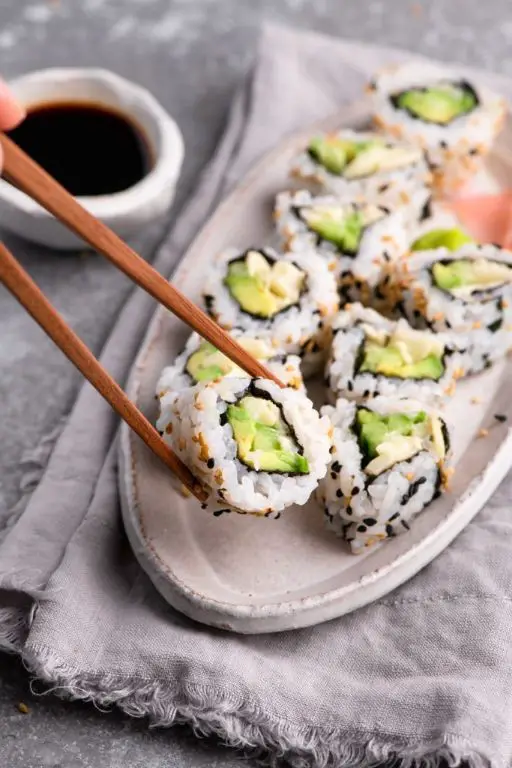 Hearts of Palm Sushi Rolls