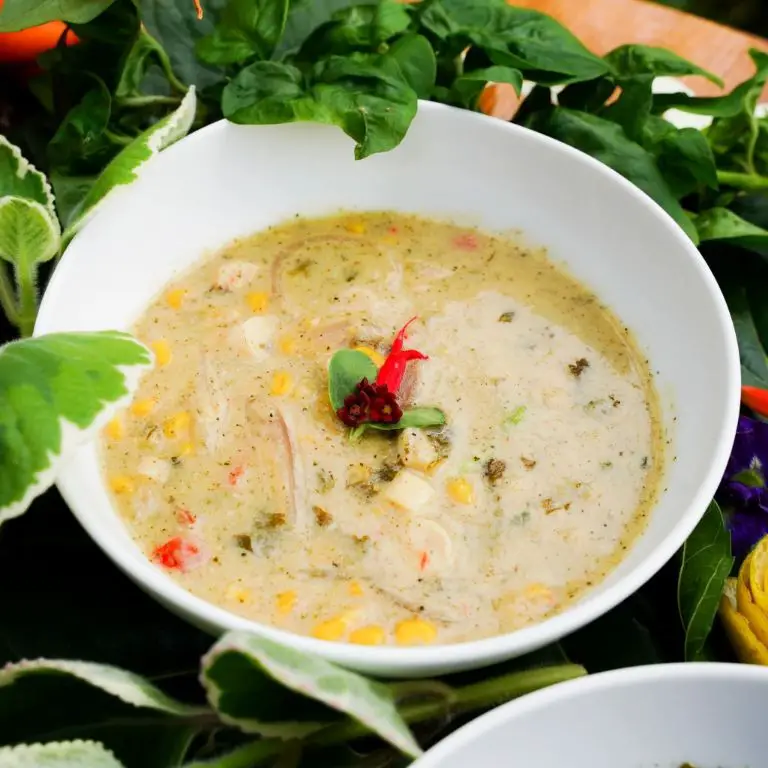 Hearts of Palm and Coconut Curry Soup