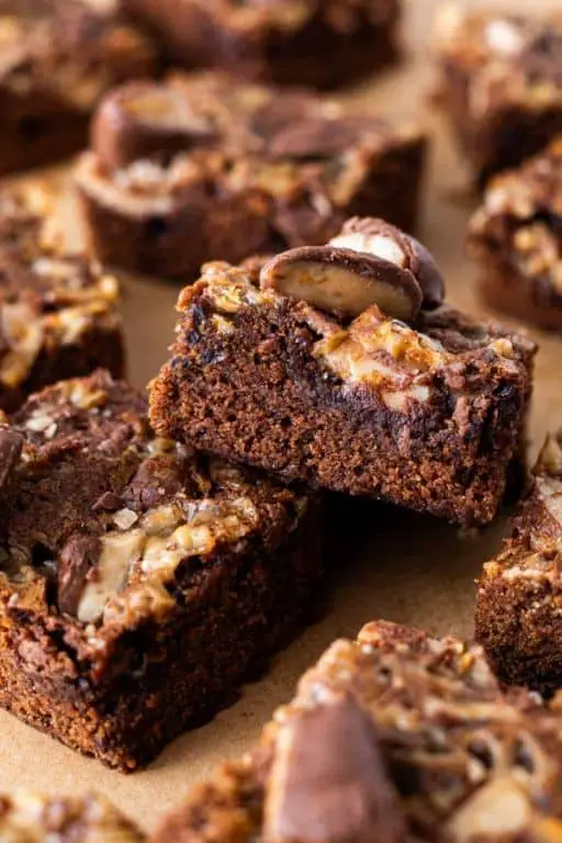 Heath Toffee Bits Brownies