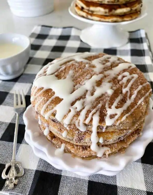 Heath Toffee Bits Pancakes