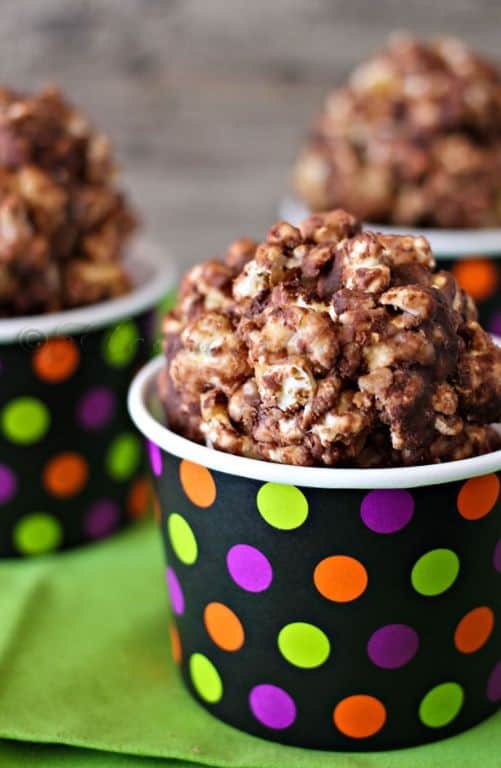 Heath Toffee Bits Popcorn Balls