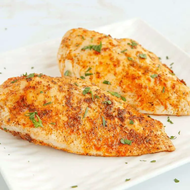 Herb Crusted Ninja Foodi Chicken Breast
