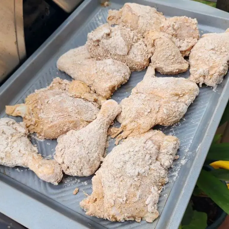 Herb Crusted Pressure Cooker Fried Chicken