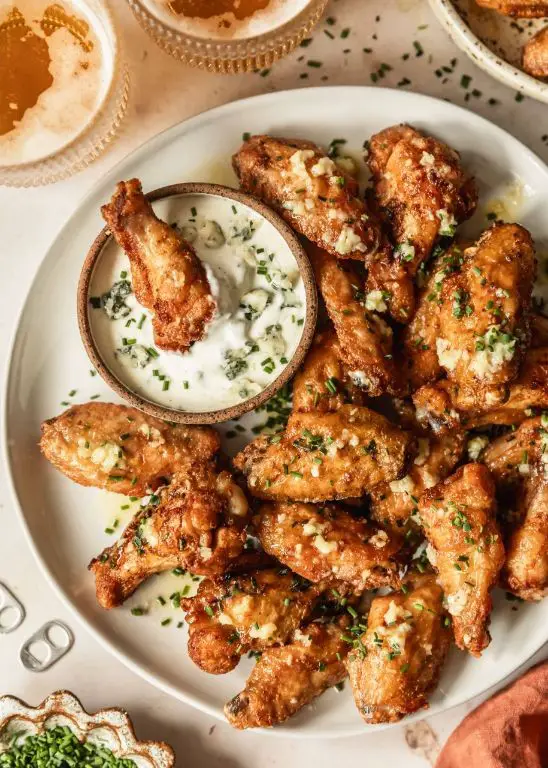 Herb and Butter Baked Chicken Wings