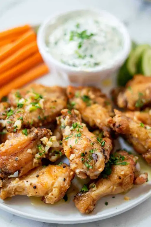 Herb and Butter Chicken Wings