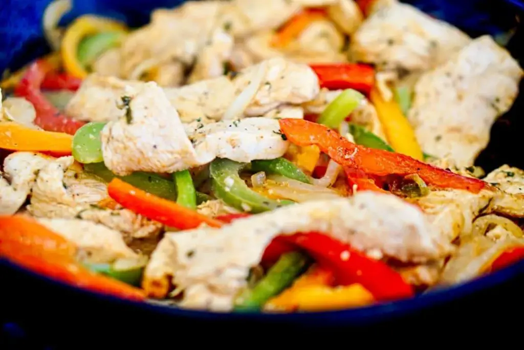 Herb and Citrus Chicken Fajitas