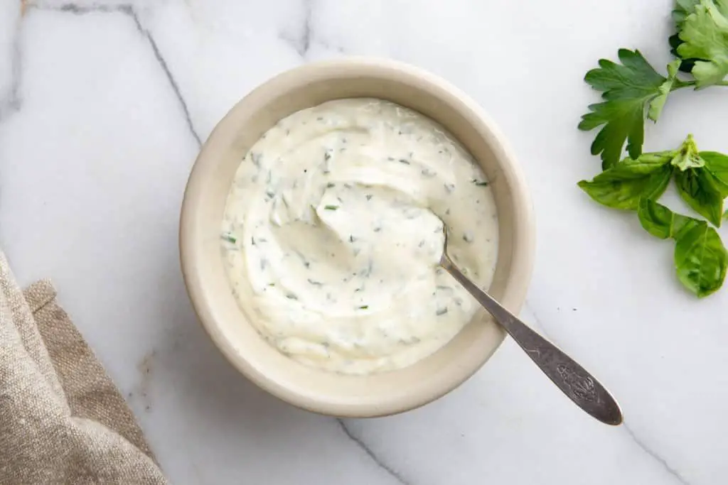 Herb and Garlic Mayonnaise