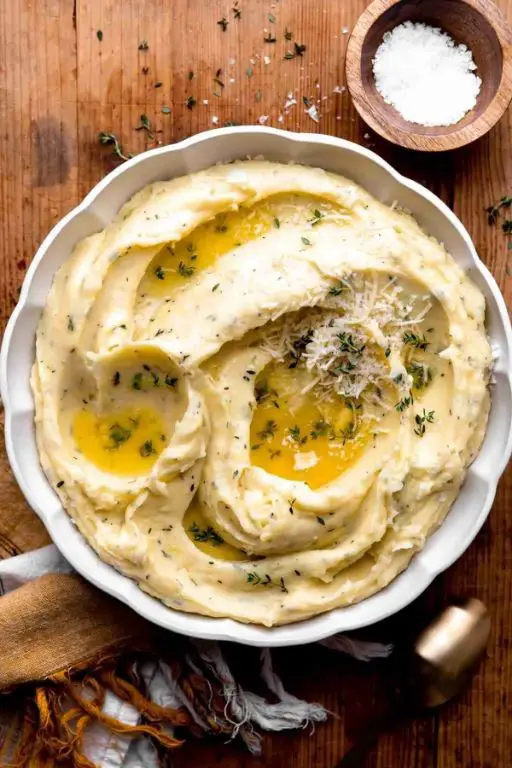 Herb-Crusted Asiago Cheese Potatoes