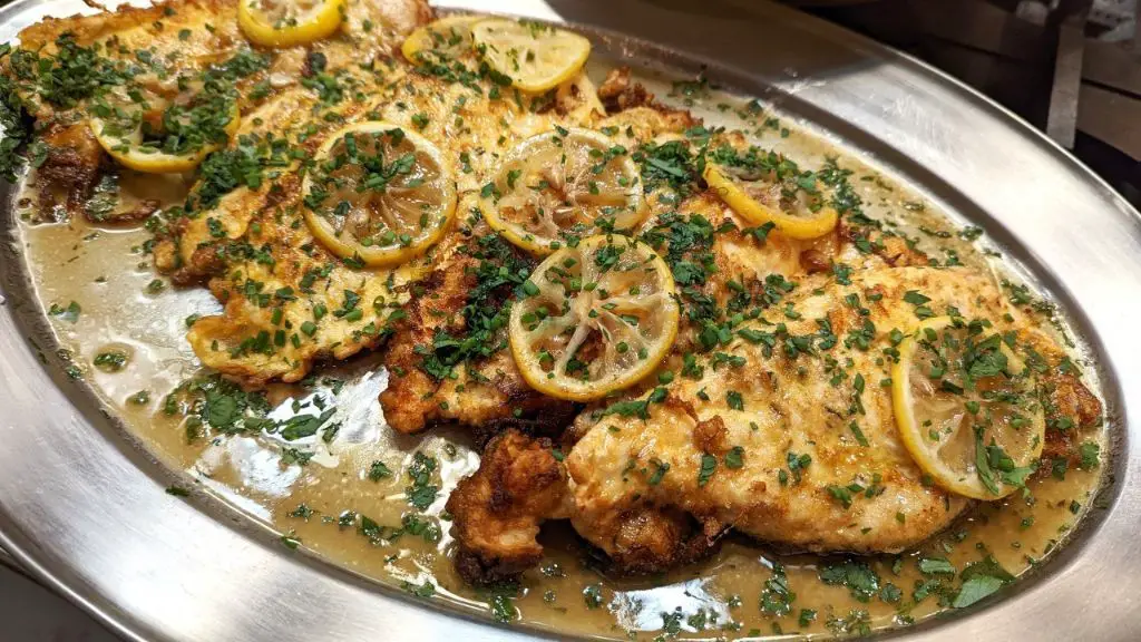 Herb-Crusted Chicken Francese
