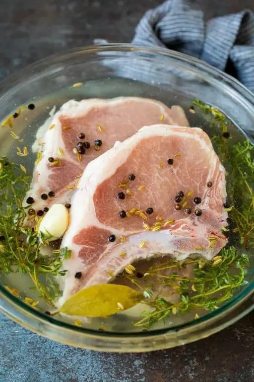 Herb-Infused Brine for Pork Chops