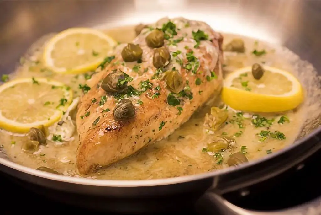Herb-Infused Chicken Piccata