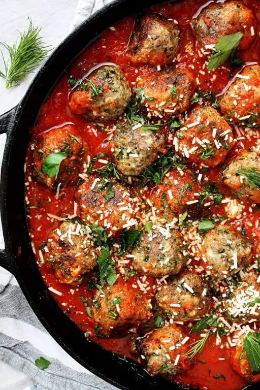 Herb-Infused Cocktail Meatballs