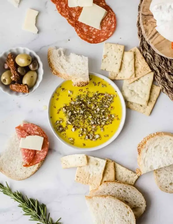 Herb-Infused Olive Oil Spread