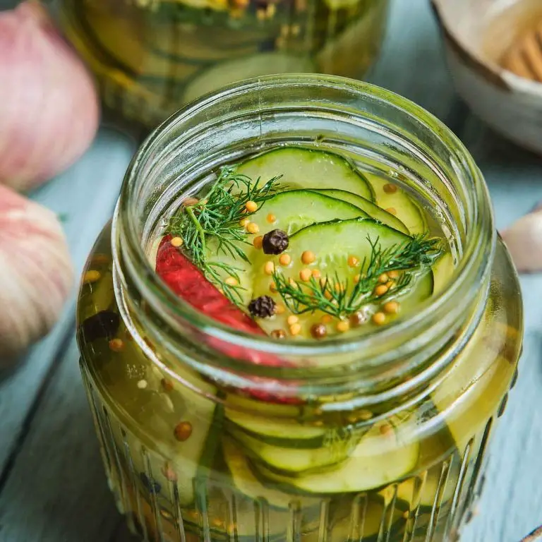 Herb-Infused Pickled Cucumbers