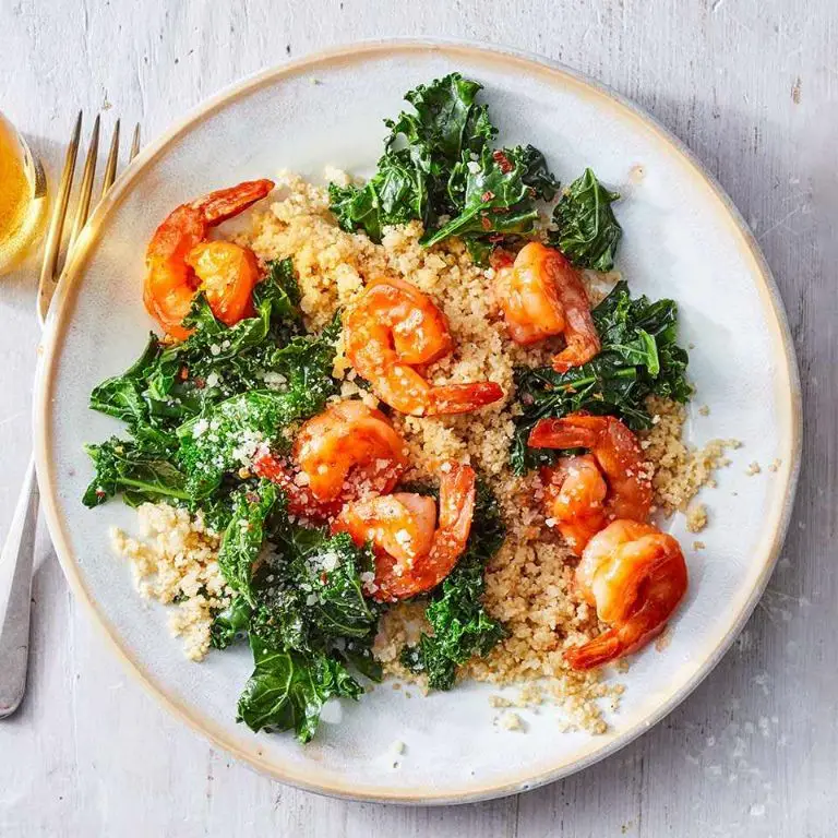 Herb-Marinated Shrimp with Couscous