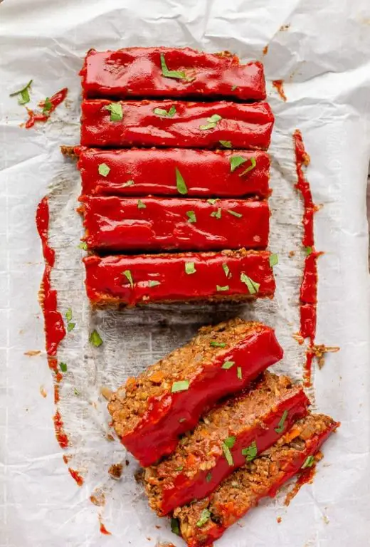 Herb-Stuffed Vegan Lentil Loaf
