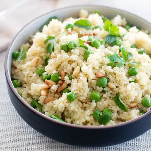 Herbed Couscous with Pine Nuts