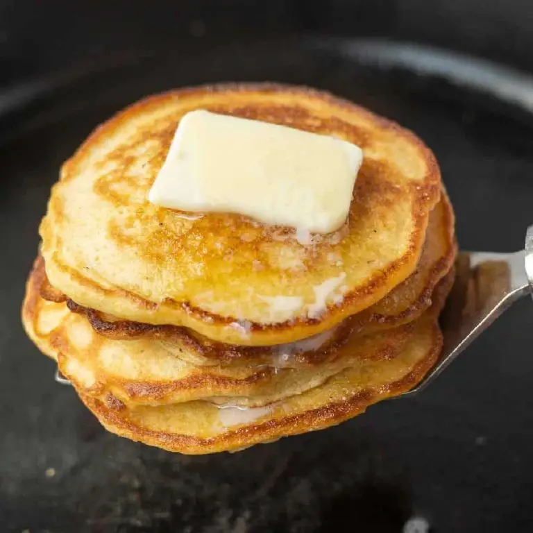 Herbed Hoe Cakes with Garlic Butter
