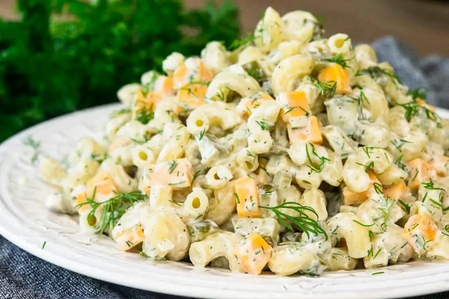 Herbed Macaroni Salad with Fresh Dill