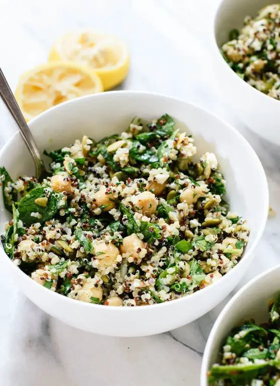 Herbed Quinoa and Chickpea Salad