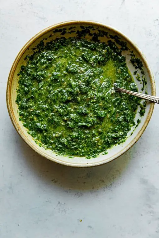 Herbed Salsa Verde with Parsley and Basil