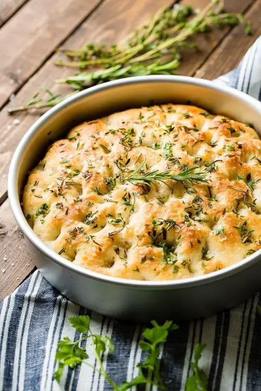 Herbed Self Rising Flour Focaccia