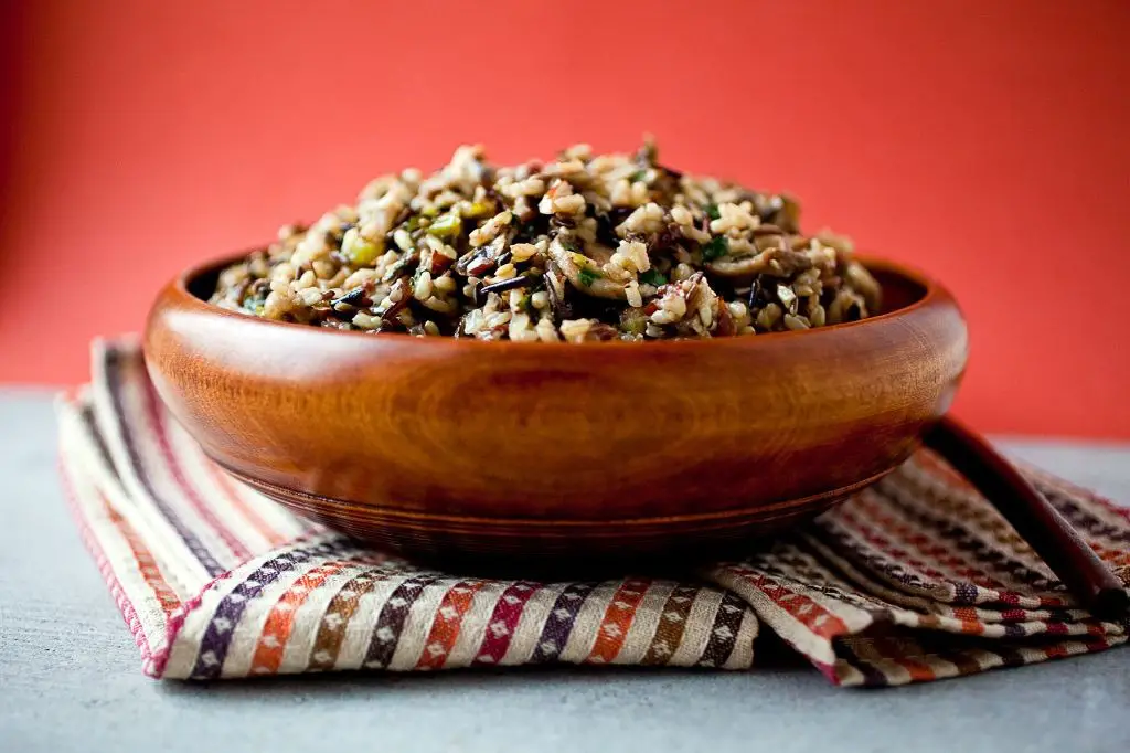 Herbed Wild Rice and Mushroom Stuffing