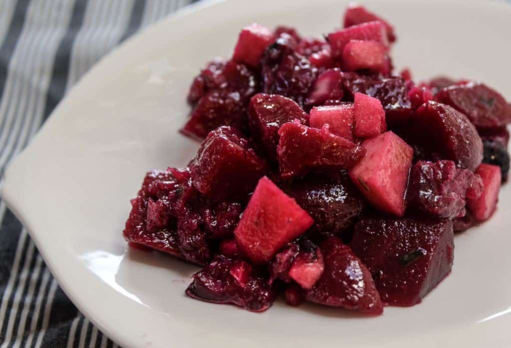 Herring Salad with Beetroot and Apples