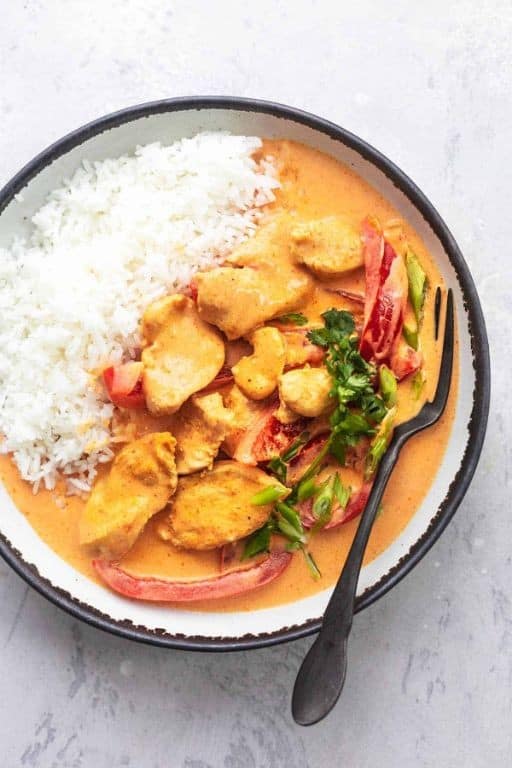 Hmong Chicken Curry with Coconut Milk