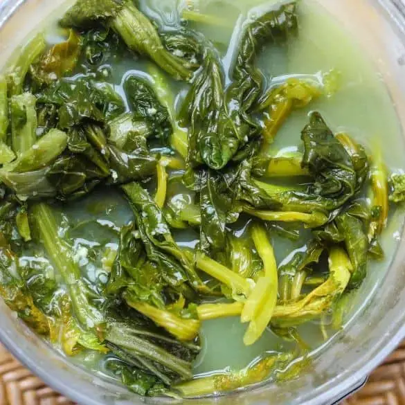 Hmong Fermented Mustard Greens