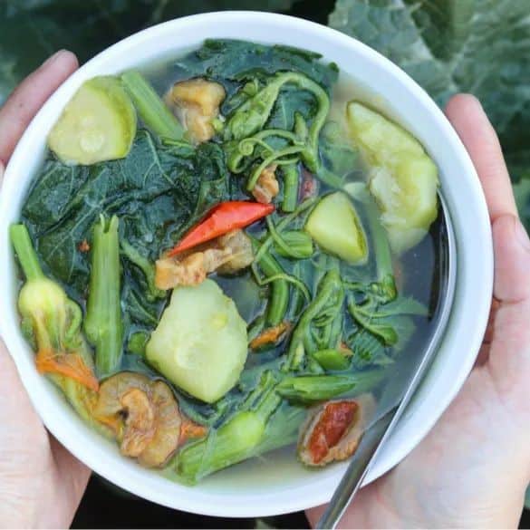 Hmong Pumpkin and Taro Soup