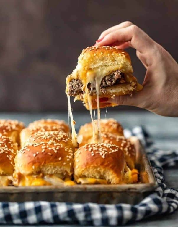 Homemade Cheeseburger Sliders